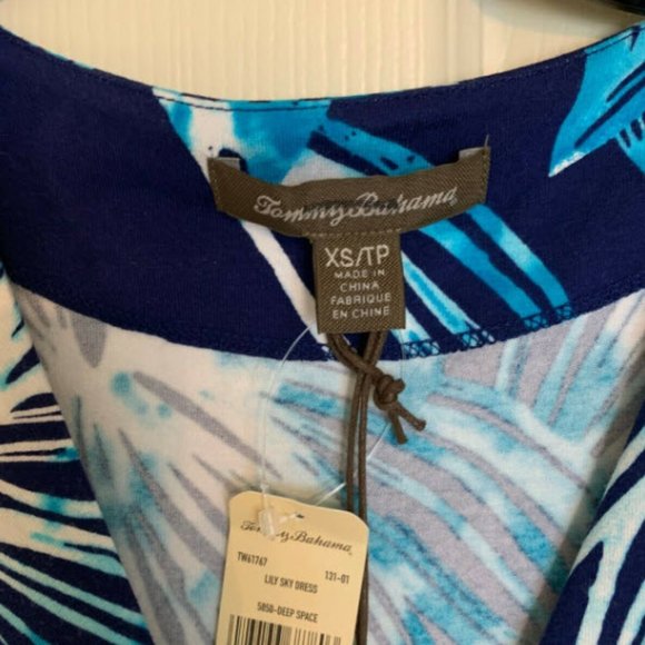 SOLD   🎉HP🎉NWT Tommy Bahama Women's Lily Sky Dress - Deep Space Sz XS 2 - Picture 5 of 7
